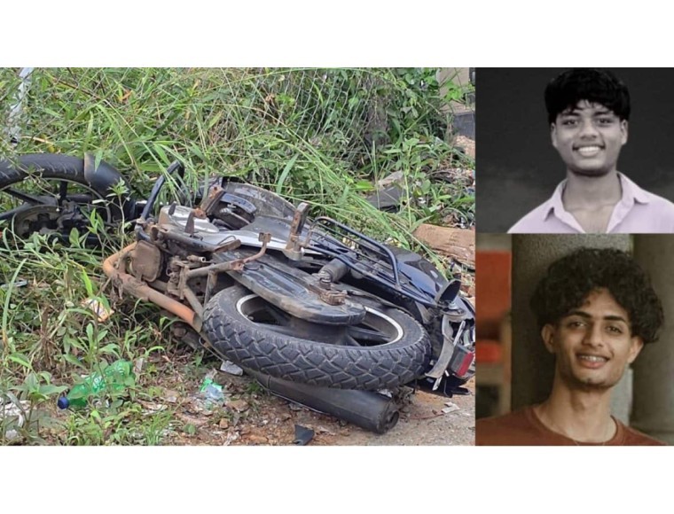 ഇടുക്കിയിൽ ബൈക്ക് മറിഞ്ഞ് 2 യുവാക്കൾ മരിച്ചു